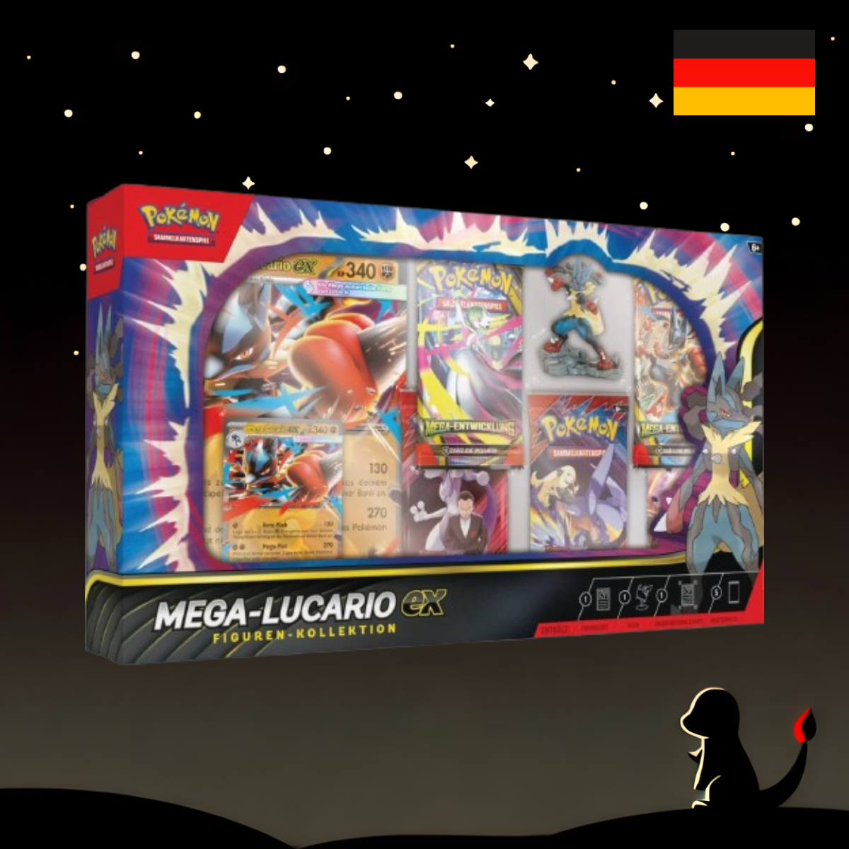 Mega-Lucario ex Figuren-Kollektion DE