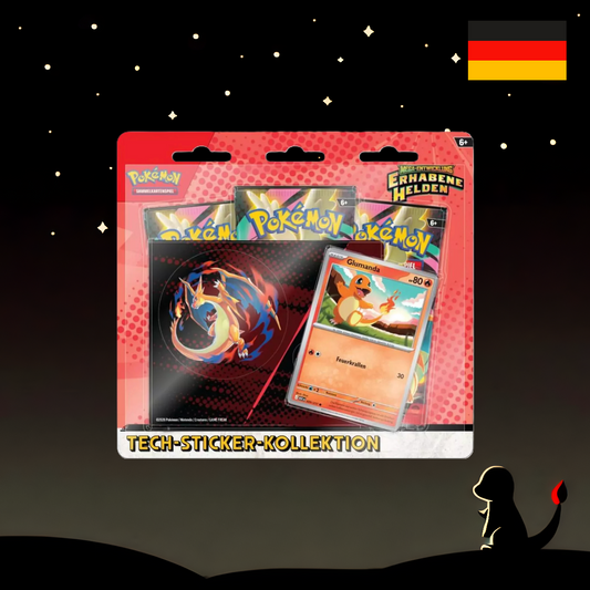 Erhabene Helden Tech Sticker Collection DE