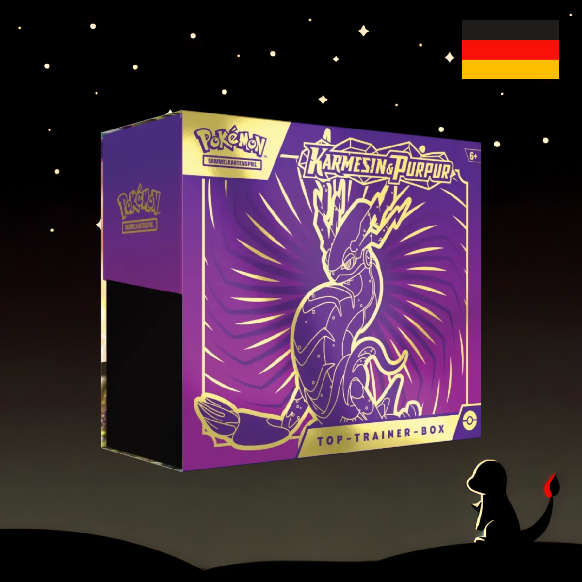 Karmesin & Purpur Top Trainer Box DE