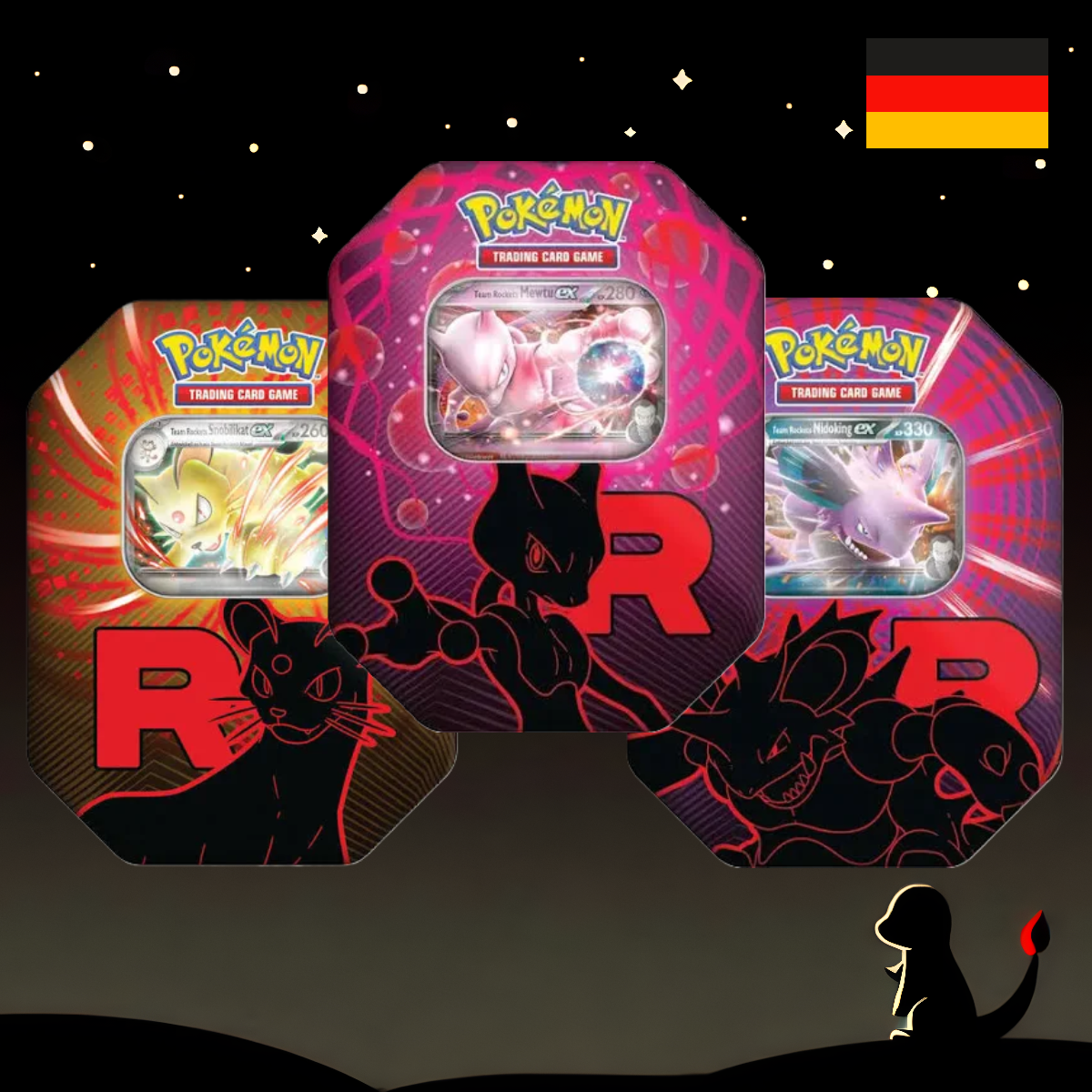 Team Rocket Tin 2025 DE