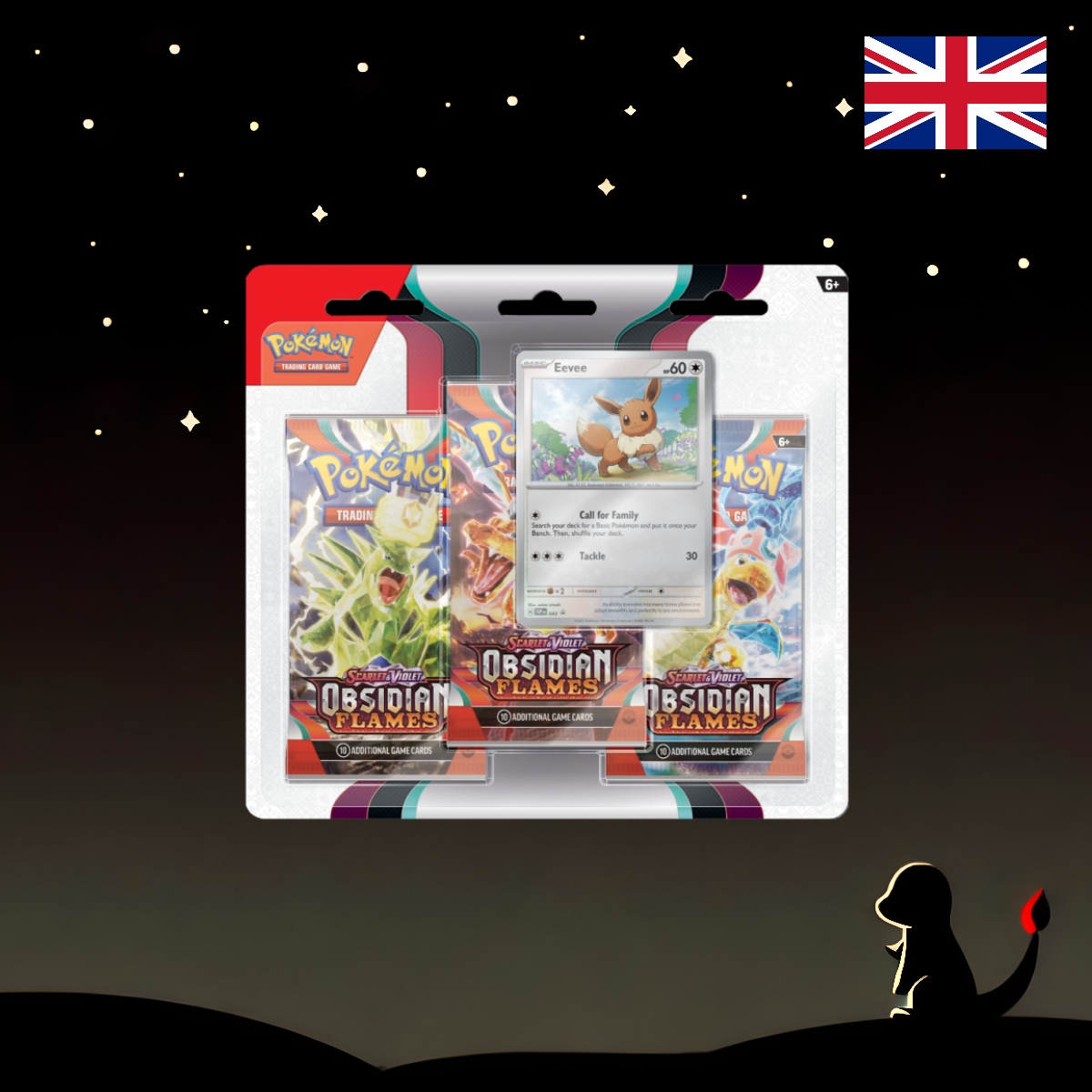 Obsidian Flames 3 Pack Blister EN