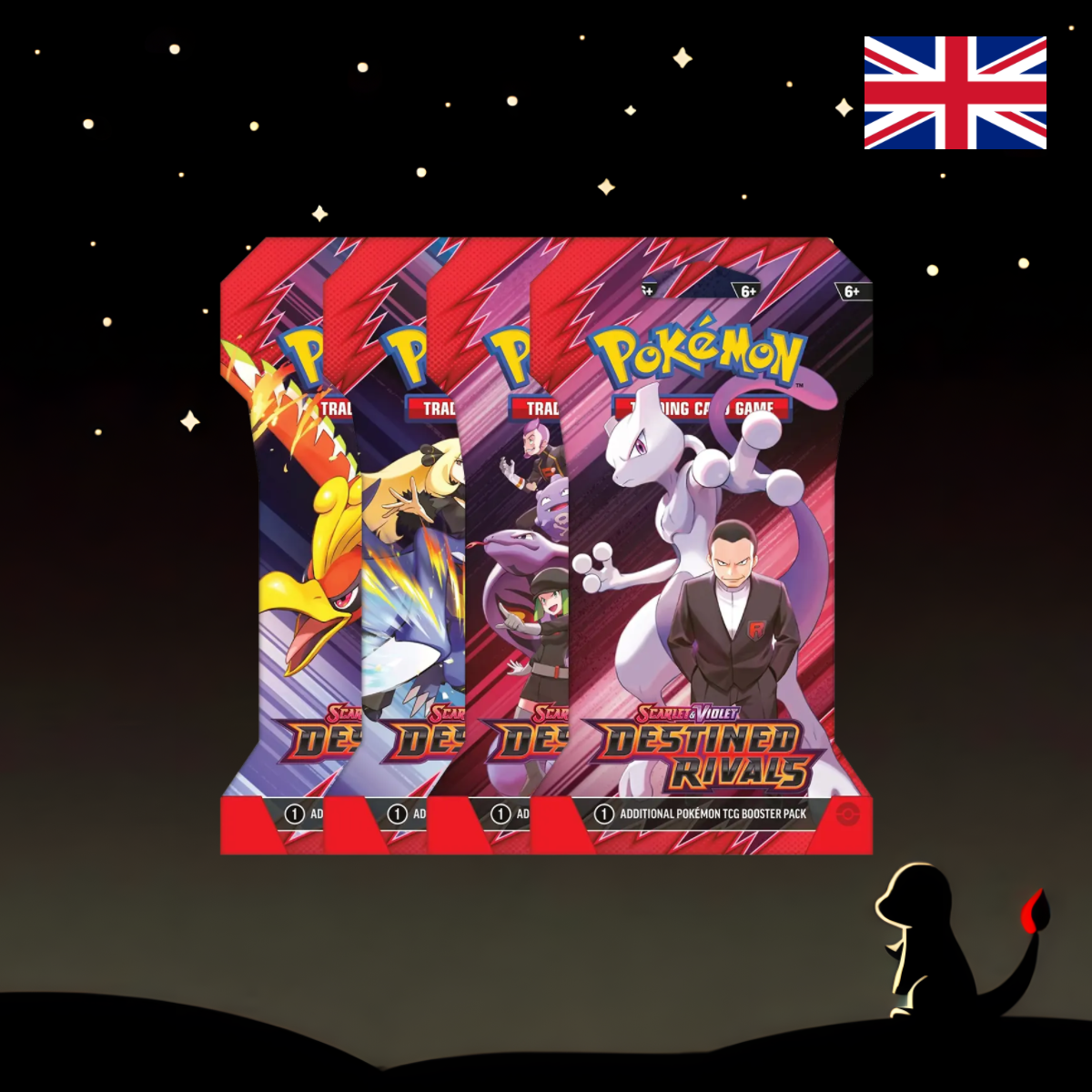Destined Rivals Sleeved Booster EN