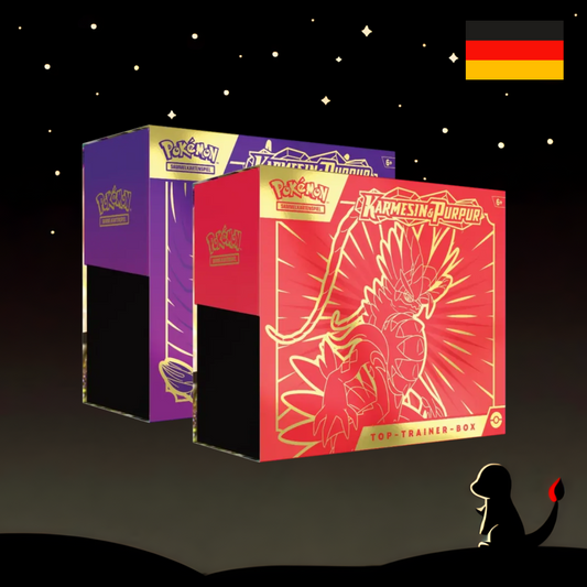 Karmesin & Purpur Top Trainer Box DE
